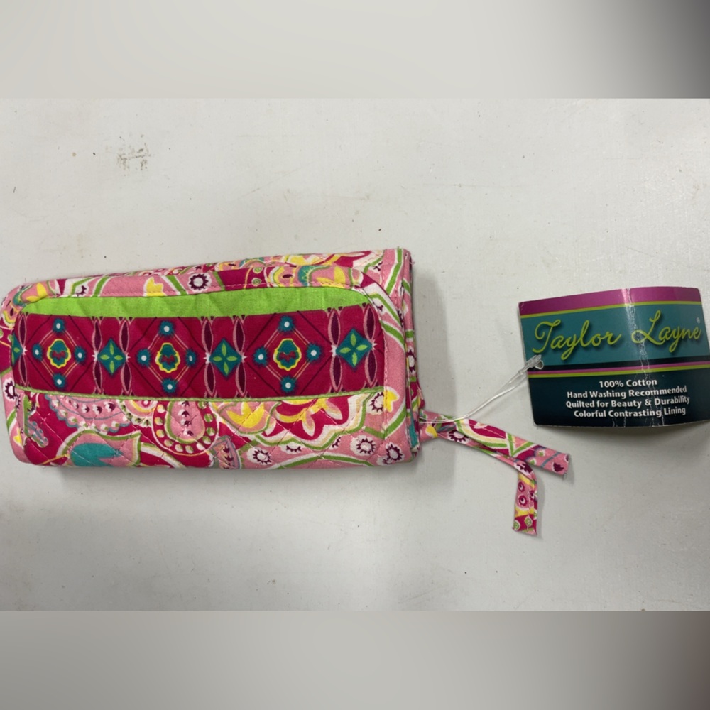 Pink Floral Wallet